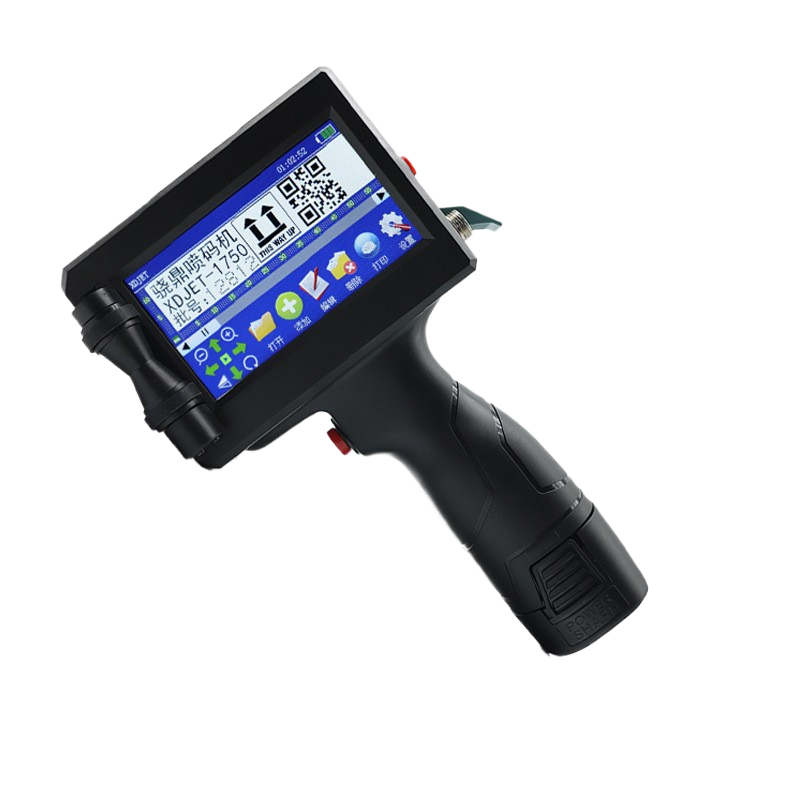 Handheld inkjet printer