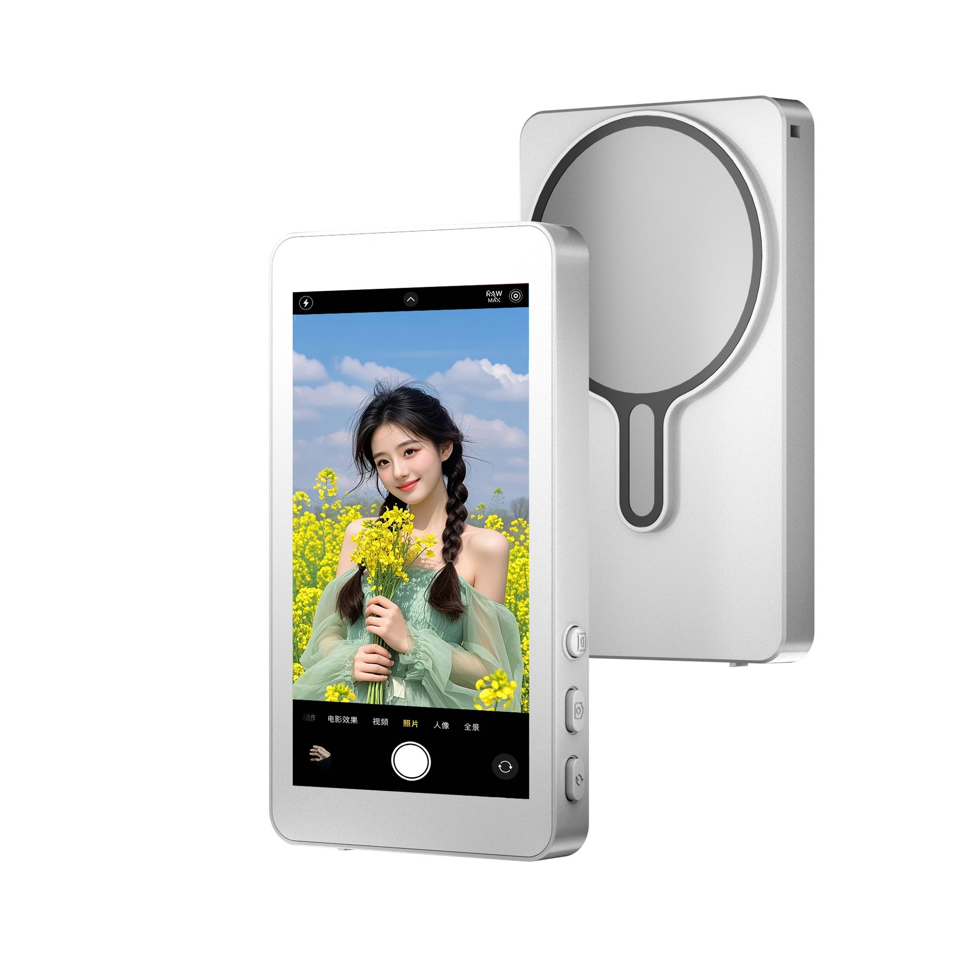 Offrez à vos contenus la qualité qu’ils méritent ! Ce miroir sans fil combine lumière parfaite, cadrage automatique et son immersif pour des lives et vlogs d’exception.