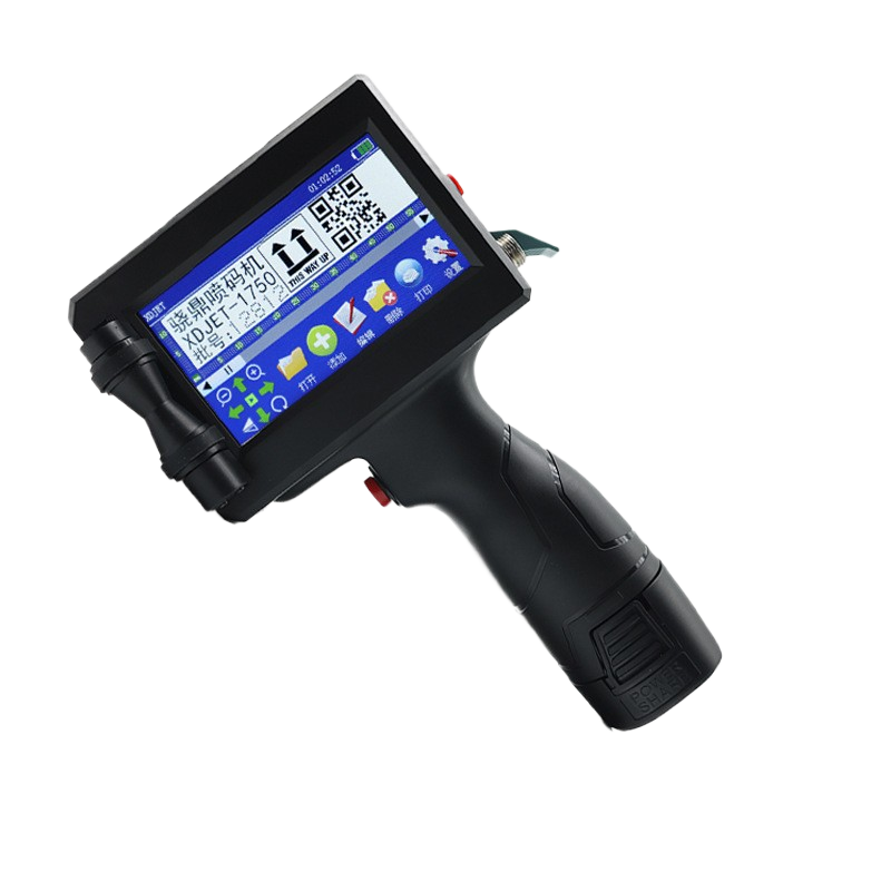 Handheld inkjet printer