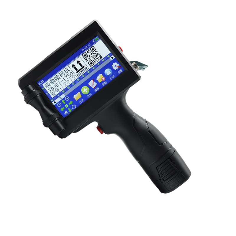 Handheld inkjet printer