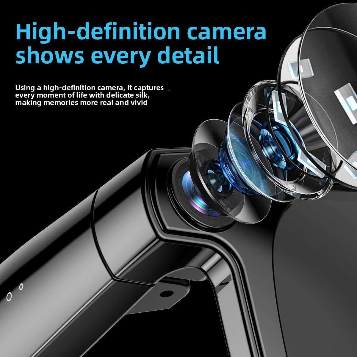 Les AI Smart Glasses﻿ fusionnent design élégant, réalité augmentée et puissance de l’intelligence artificielle pour transformer chaque instant de votre journée en expérience immersive.