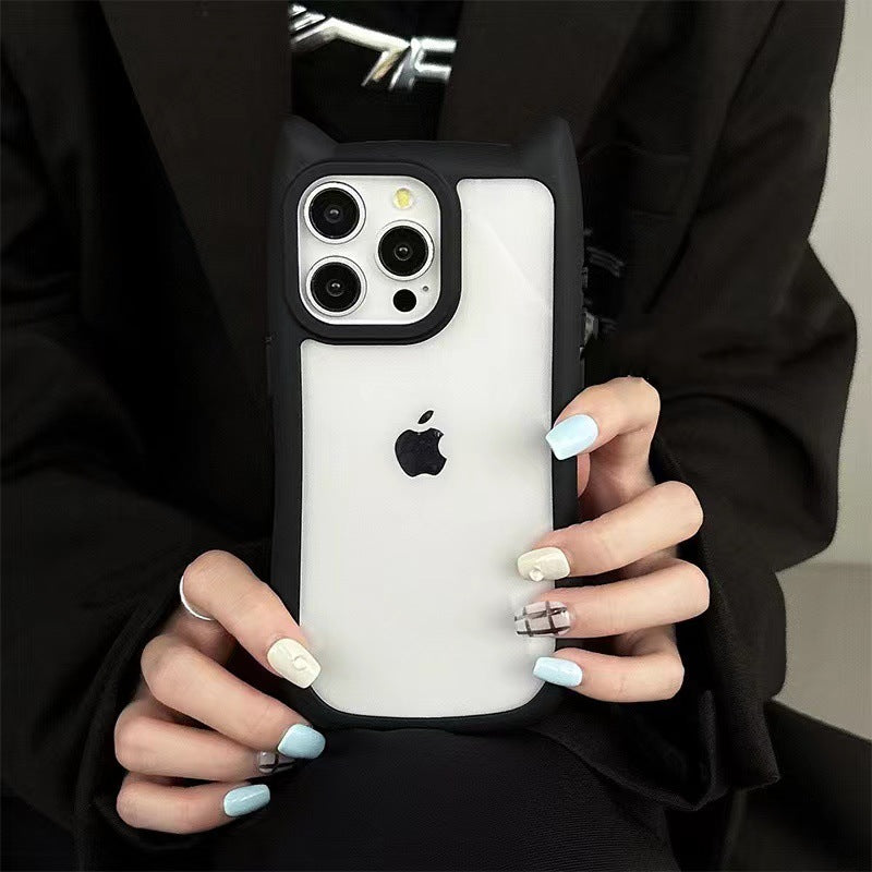 Creative 3D Cat Ears iPhone Hard Case