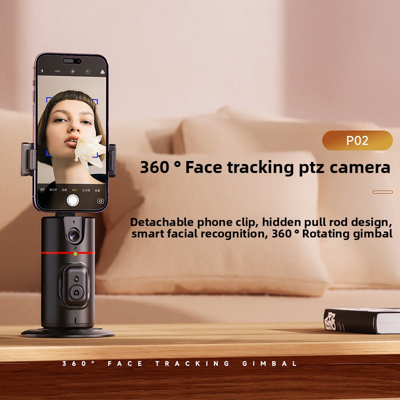 Support de téléphone sur pied 360° à suivi automatique – Idéal pour les lives et vlogs