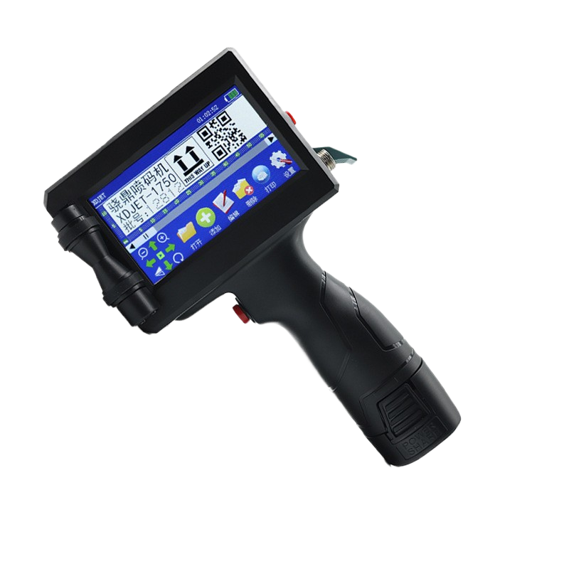 Handheld inkjet printer