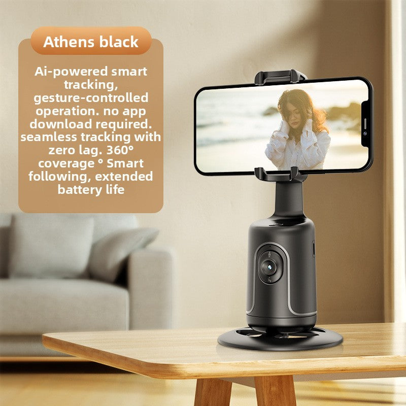 Support de téléphone sur pied 360° à suivi automatique – Idéal pour les lives et vlogs