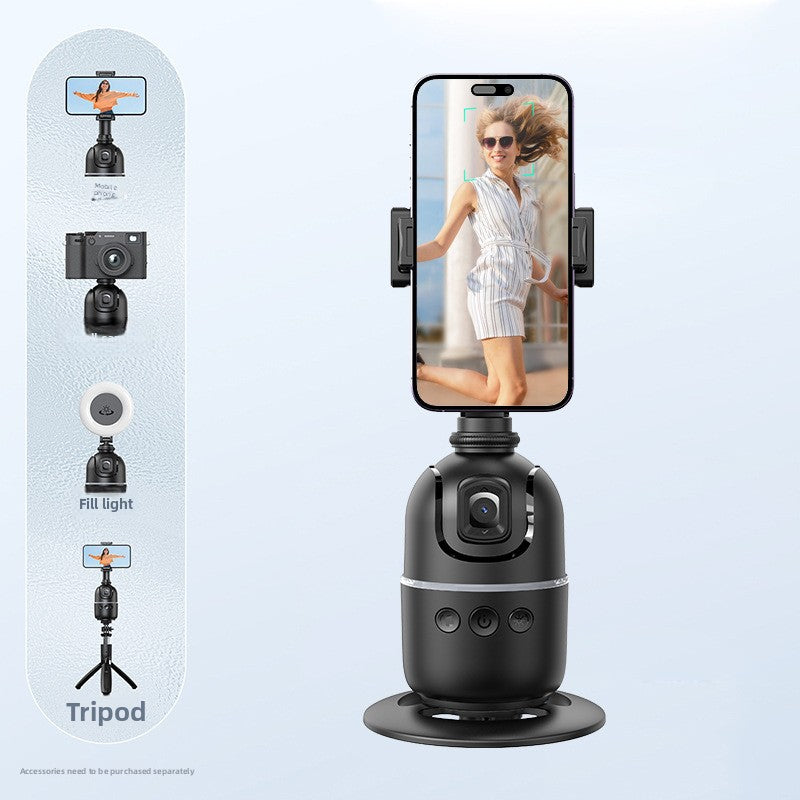 Support de téléphone sur pied 360° à suivi automatique – Idéal pour les lives et vlogs