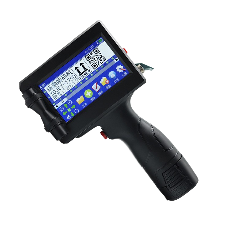 Handheld inkjet printer