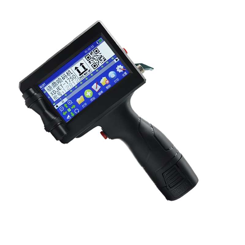 Handheld inkjet printer