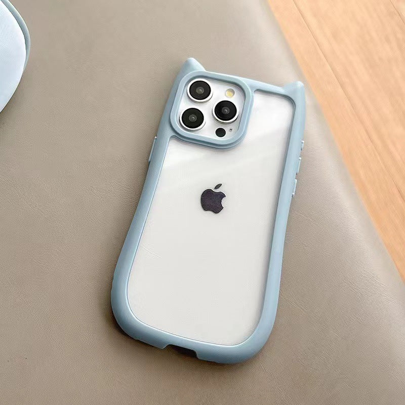 Creative 3D Cat Ears iPhone Hard Case