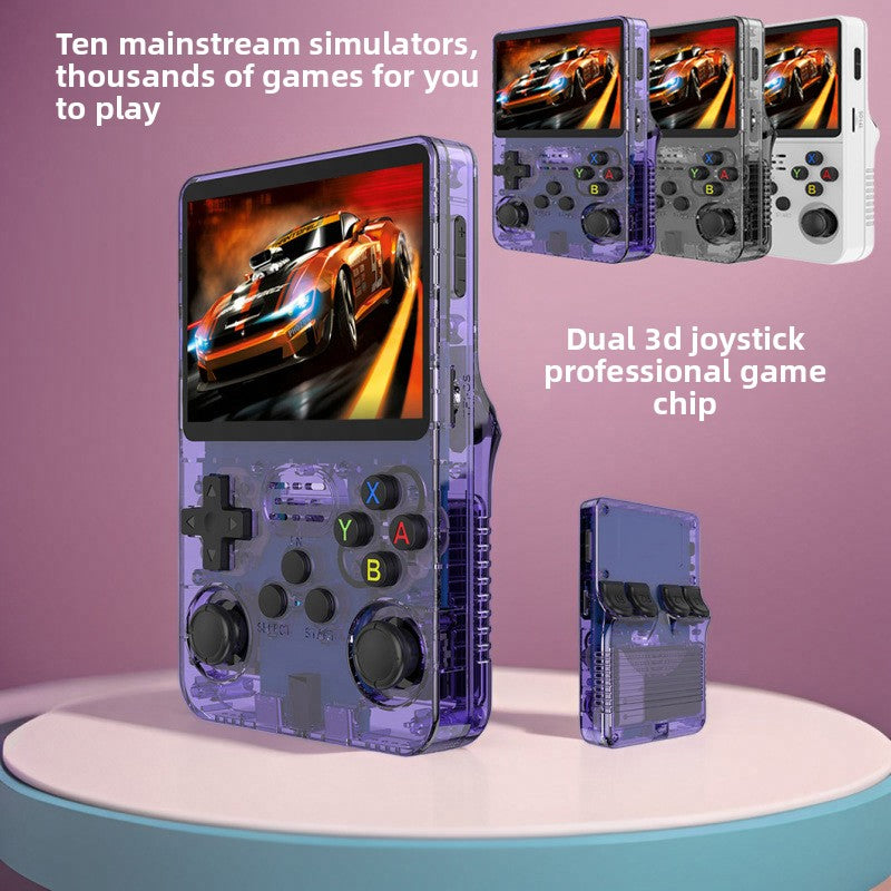 R36S, console portable rétro open source à double système – une machine de jeu classique et d’arcade au design nostalgique